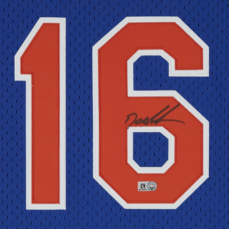 Dwight Gooden New York Mets Autographed Mitchell & Ness Replica Jersey