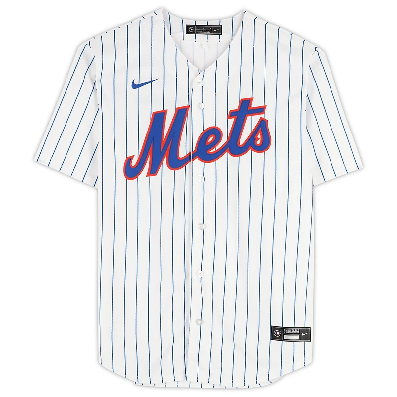 Dwight Gooden New York Mets Autographed White Nike Cooperstown Collection Replica Jersey