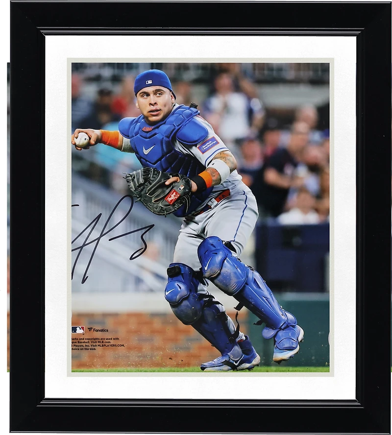 Photographie autographiée de 20,3 x 25,4 cm de Francisco Alvarez des Mets de New York