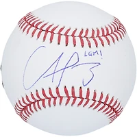 Francisco Alvarez New York Mets Autographed Baseball with "LGM!" Inscription