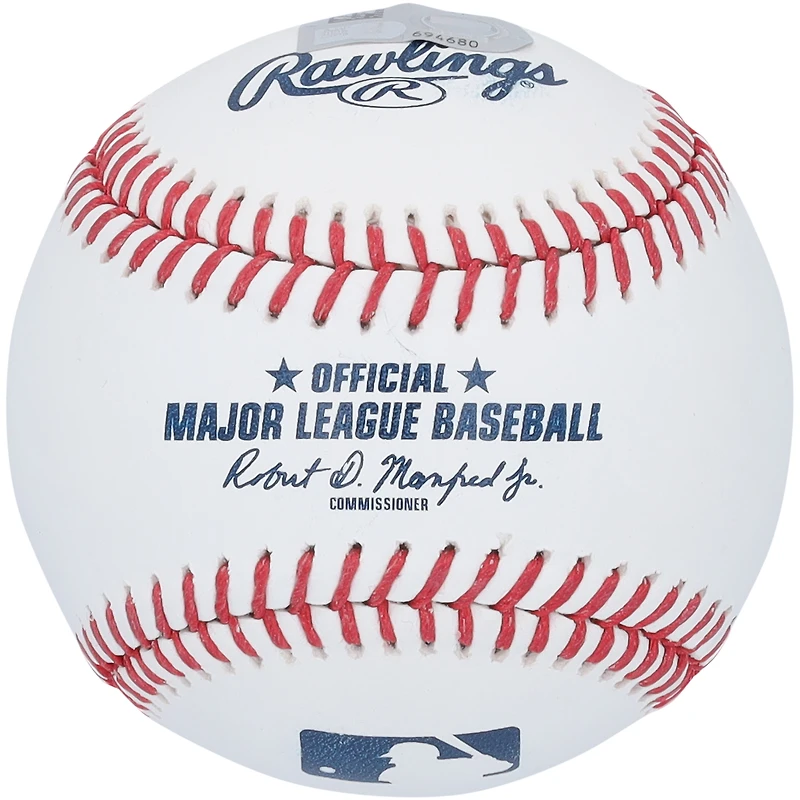 Francisco Alvarez New York Mets Autographed Baseball with "LGM!" Inscription