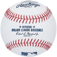 Francisco Alvarez New York Mets Autographed Baseball with "LGM!" Inscription