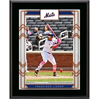 Francisco Lindor New York Mets 10.5'' x 13'' Sublimated Player Plaque