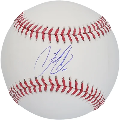 Baseball autographié par Francisco Lindor des Mets de New York