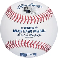 Francisco Lindor New York Mets Autographed Baseball with "LGM!" Inscription 