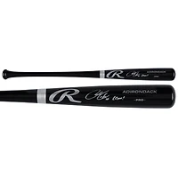 Francisco Lindor New York Mets Autographed Black Rawlings Pro Bat with "LGM!" Inscription