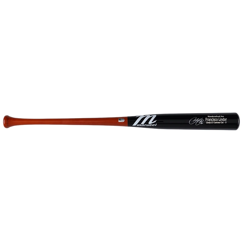 Batte de baseball Marucci autographiée par Francisco Lindor, New York Mets
