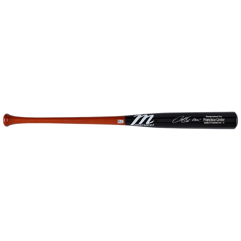 Francisco Lindor New York Mets Autographed Marucci Game Model Bat with "LGM!" Inscription