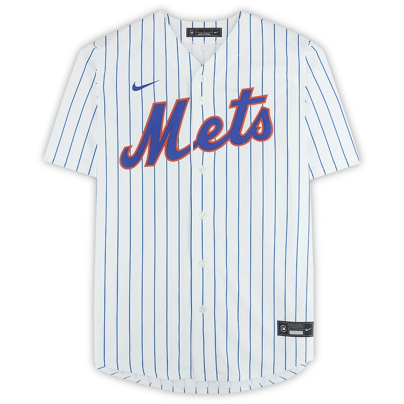 Francisco Lindor New York Mets Autographed Nike Replica Jersey