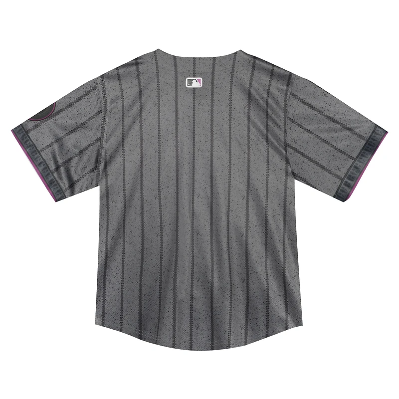 Infant Nike Gray New York Mets 2024 City Connect Limited Jersey