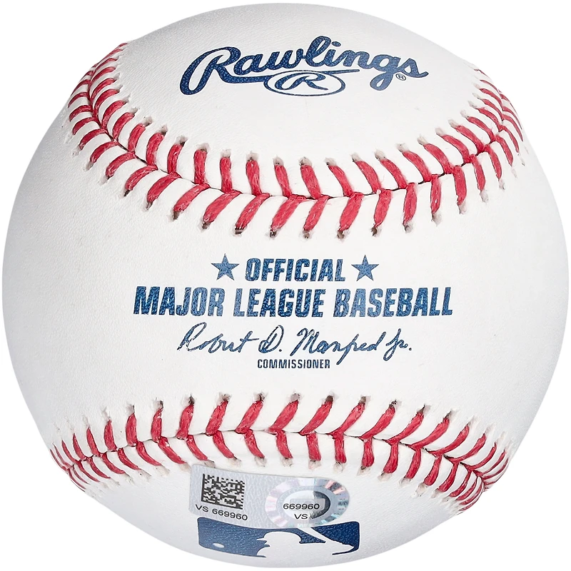 Balle de baseball autographiée par J.D. Martinez des Mets de New York