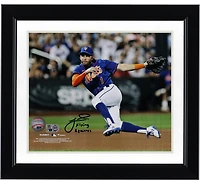 Jeff McNeil New York Mets Autographed 8" x 10" Jump Throw Photograph with "Flying Squirrel" Inscription