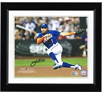 Jeff McNeil New York Mets Autographed 8" x 10" Jump Throw Photograph