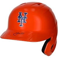 Jeff McNeil New York Mets Autographed Alternate Chrome Rawlings Mach Pro Replica Batting Helmet - Fanatics Exclusive