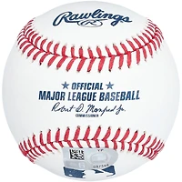 Jeff McNeil New York Mets Autographed Baseball with "2022 NL Batting Champ" Inscription