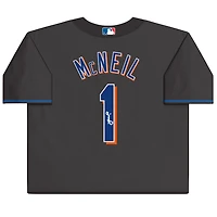 Jeff McNeil New York Mets Autographed Black Nike Replica Jersey