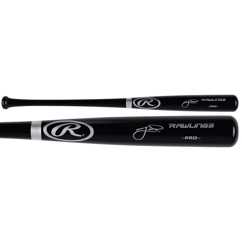 Jeff McNeil New York Mets Autographed Black Rawlings Pro Bat