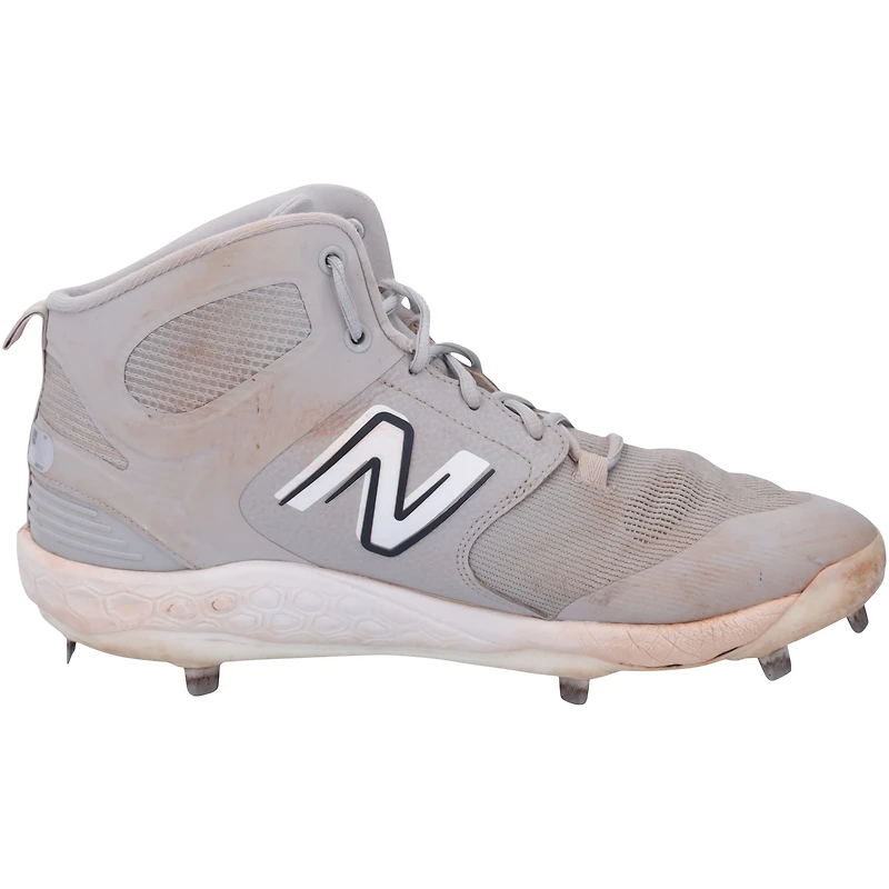 Jeff McNeil New York Mets Autographed Game-Used Gray New Balance Cleats from the 2023 MLB Season - NR81051964-65