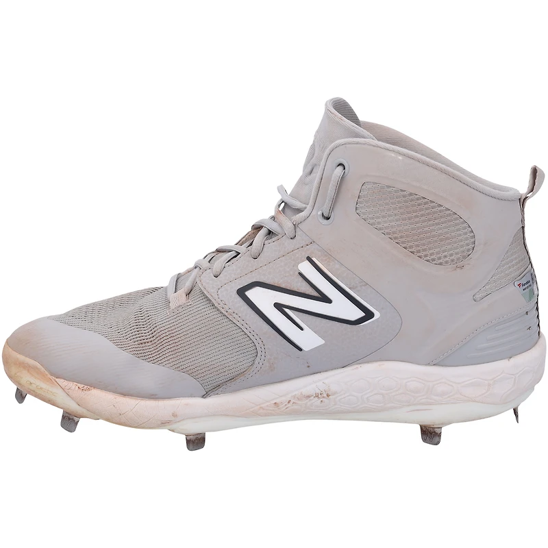 Jeff McNeil New York Mets Autographed Game-Used Gray New Balance Cleats from the 2023 MLB Season - NR81051964-65