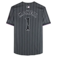 Jeff McNeil New York Mets Autographed Nike 2024 City Connect Limited Jersey