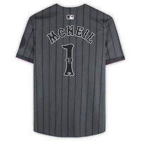 Jeff McNeil New York Mets Autographed Nike 2024 City Connect Limited Jersey with "LFGM!" Inscription