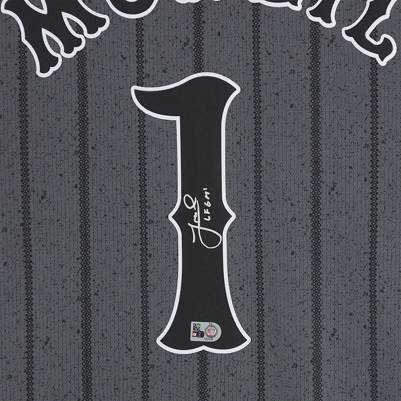 Jeff McNeil New York Mets Autographed Nike 2024 City Connect Limited Jersey with "LFGM!" Inscription 