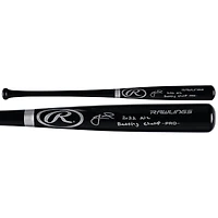 Jeff McNeil New York Mets Autographed Rawlings Black Pro Bat with "2022 NL Batting Champ" Inscription