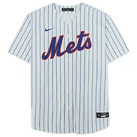 Jeff McNeil New York Mets Autographed White Nike Replica Jersey