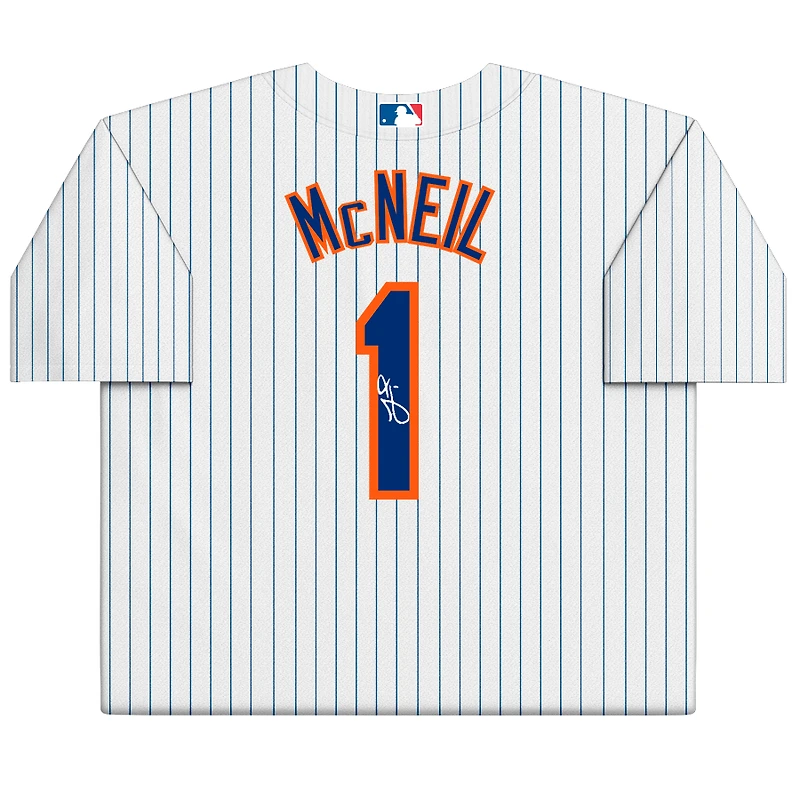 Jeff McNeil New York Mets Autographed White Nike Replica Jersey