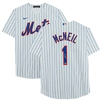 Jeff McNeil New York Mets Autographed White Nike Replica Jersey