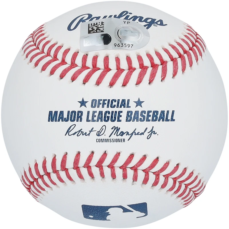 Jett Williams New York Mets Autographed Baseball with "2022 #14 Pick" Inscription