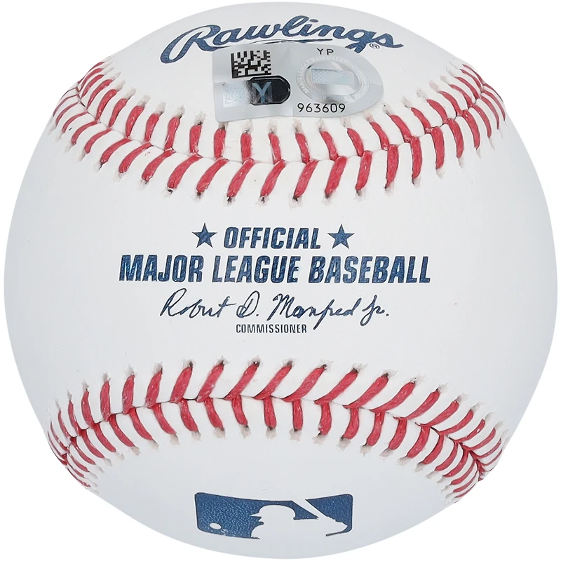 Ballon de baseball autographié par Jett Williams des New York Mets avec l'inscription « LGM! »