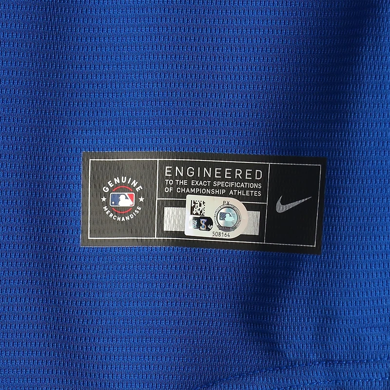 Maillot réplique Nike Royal dédicacé par Jett Williams des New York Mets