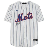 Jett Williams New York Mets Autographed White Nike Replica Jersey