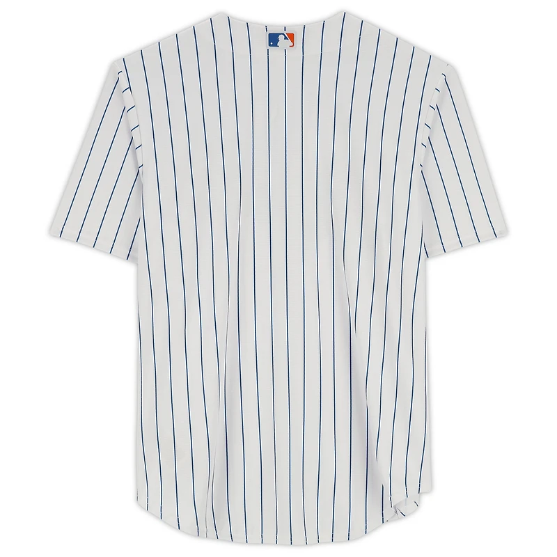 Maillot réplique Nike blanc autographié par Jett Williams des New York Mets