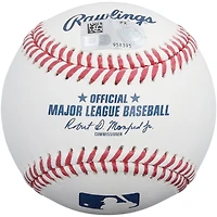 Jonah Tong New York Mets Autographed Baseball