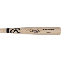 Juan Soto New York Mets Autographed Blonde Rawlings Pro Bat