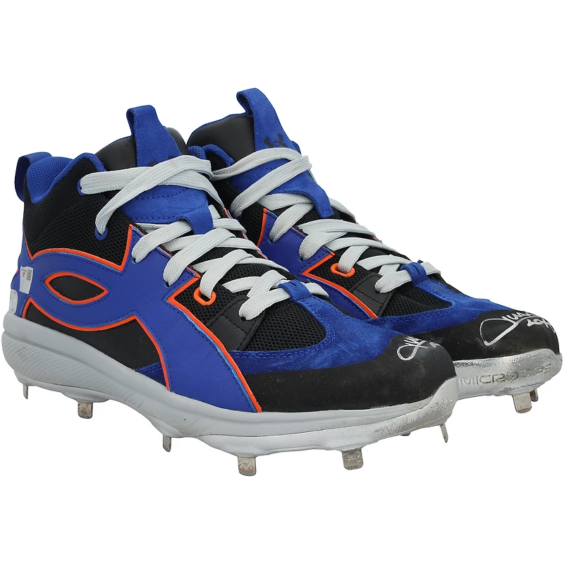Juan Soto New York Mets Autographed Game-Used / Under Armour Cleats from the 2025 MLB Season