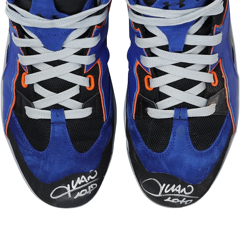 Juan Soto New York Mets Autographed Game-Used / Under Armour Cleats from the 2025 MLB Season