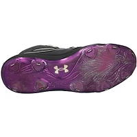 Juan Soto New York Mets Autographed Game-Used Black/Purple Under Armour Cleats from the 2025 MLB Season - HH98516008-09