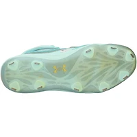 Crampons Under Armour turquoise portés en match par Juan Soto (New York Mets), saison 2025 de la MLB, et autographiés - 11