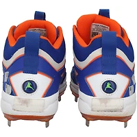 Crampons Under Armour blancs et bleus portés en match par Juan Soto (New York Mets), saison 2025 de la MLB, et autographiés - HH98516004-05