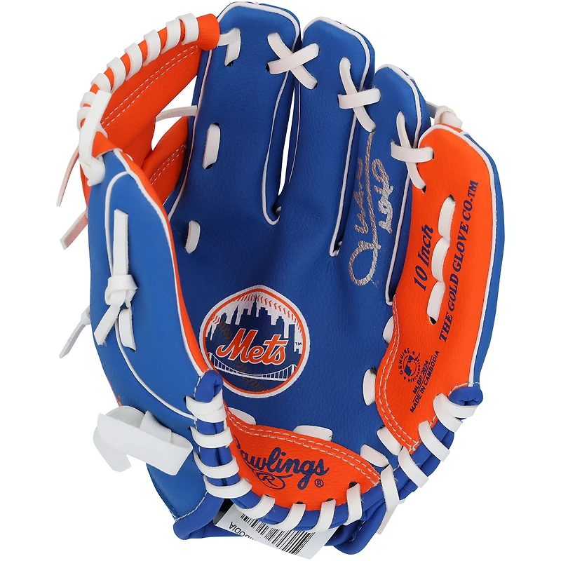 Juan Soto New York Mets Autographed Rawlings 10" Collectible Team Logo Glove