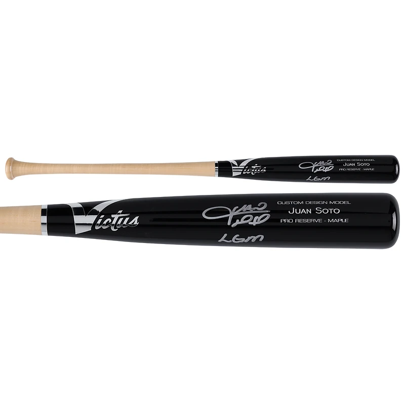Juan Soto New York Mets Autographed Victus Game Model Bat with "LGM" Inscription