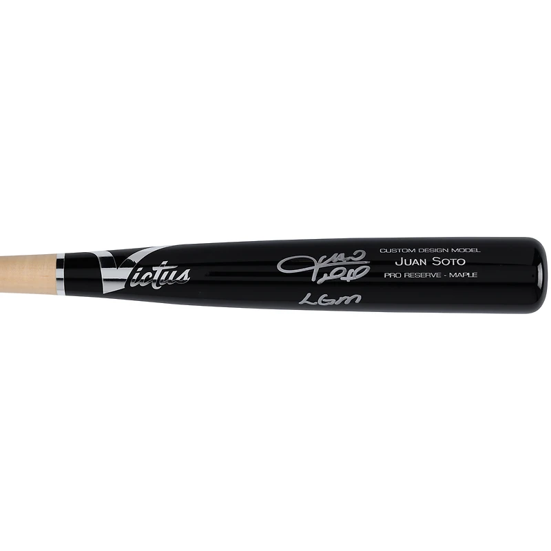 Juan Soto New York Mets Autographed Victus Game Model Bat with "LGM" Inscription