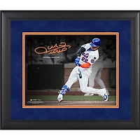 Juan Soto New York Mets Facsimile Signature Framed 11" x 14" Spotlight Photograph