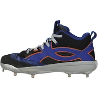 Juan Soto New York Mets Game-Used Black/Royal Under Armour Cleats vs. Philadelphia Phillies on August 25, 2025 - Worn Innings 1-2