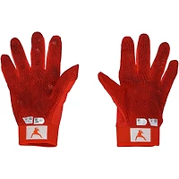 Juan Soto New York Mets Game-Used Orange Under Armour Batting Gloves vs. Arizona Diamondbacks on May 1, 2025 