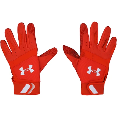 Juan Soto New York Mets Game-Used Orange Under Armour Batting Gloves vs. Arizona Diamondbacks on May 1, 2025 