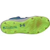 Juan Soto New York Mets Game-Used Royal/Neon Green Under Armour Cleats vs. Philadelphia Phillies on August 25, 2025 - Worn During 3rd Inning